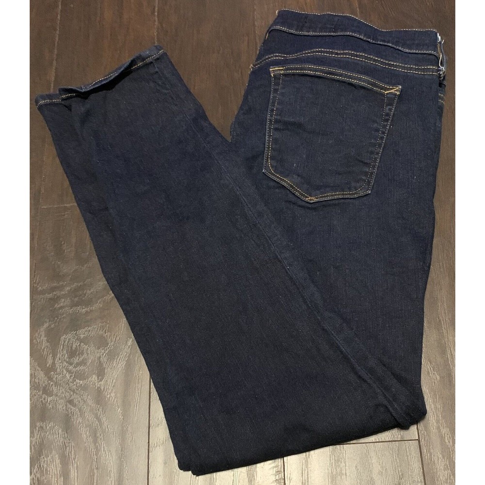 GAP 1969 32Rx29 Legging Jean Dark Blue Stretch EUC